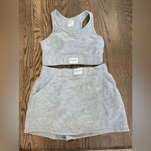 Aerie Heather Gray Lounge Set